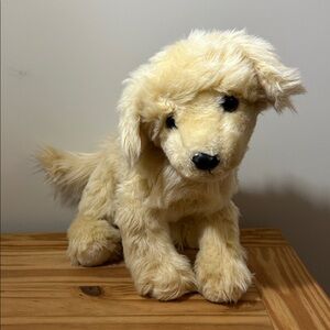 FAO Schwartz Plush Golden Lab Labrador Retriever Dog 16" Stuffed Animal 2018
